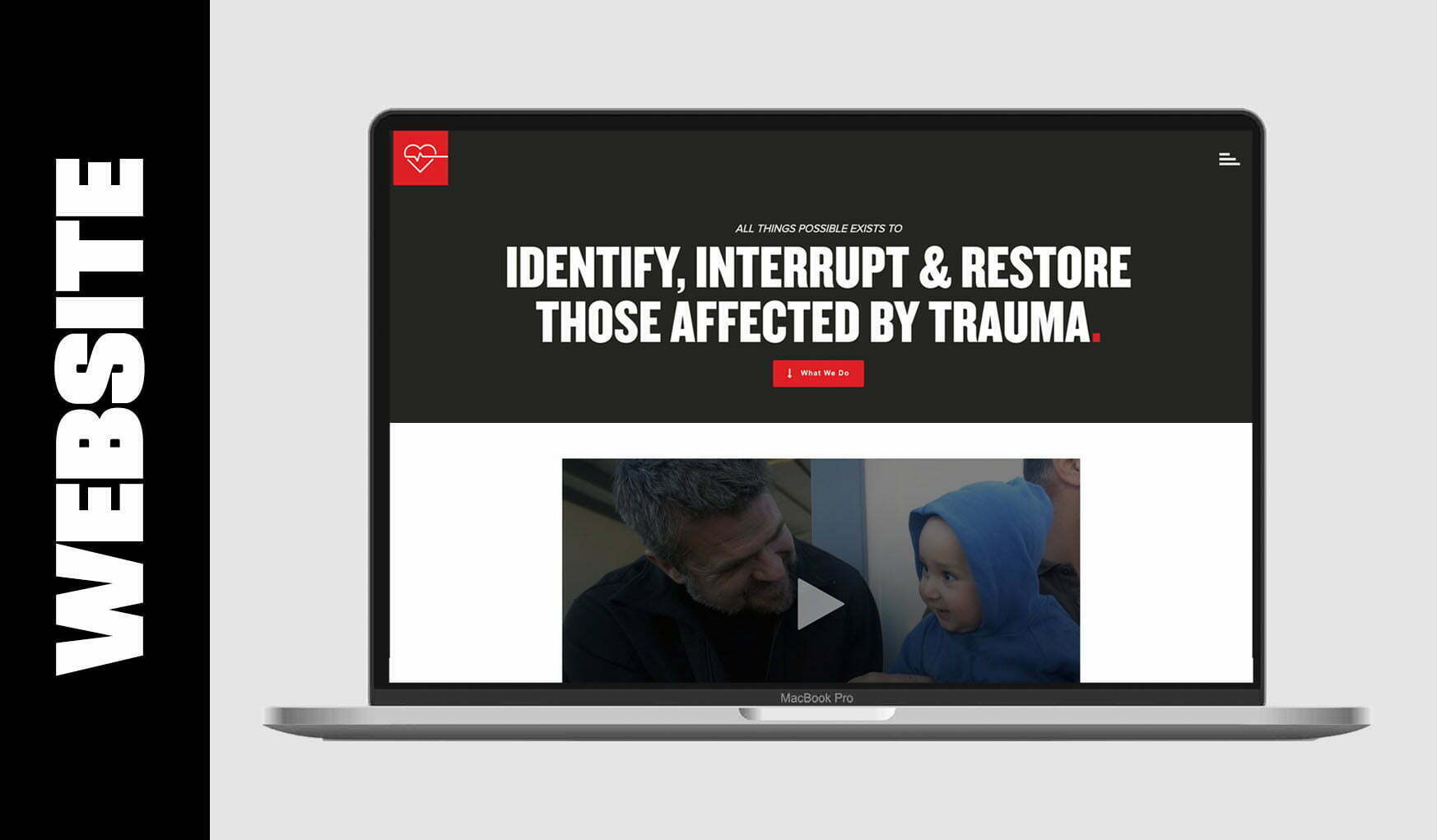 victor marx website mock